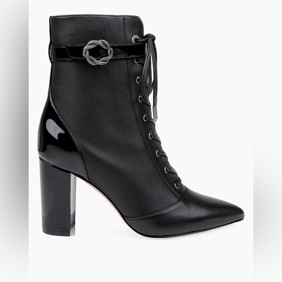 NWOT L’AGENCE Elegante 85MM Leather Booties. size 8.5. NEVER WORN - Picture 1 of 8